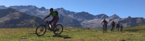 mountain biking in the Pyrenees