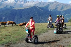 Expérience de Segway hors route dans les Pyrénées