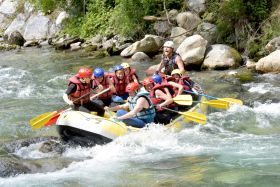 River rafting in the Pyrenees River rafting in the Pyrenees