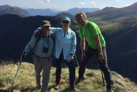 Randonnée dans les montagnes pyrénéennes
