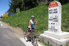 Road cycling in the Pyrenees